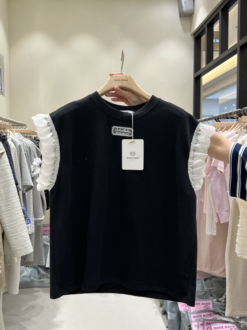 MARIE MARIE韓國東大門直郵女士新品休閑26春夏吊帶背心MARIE MARIE吊帶/背心圖色3