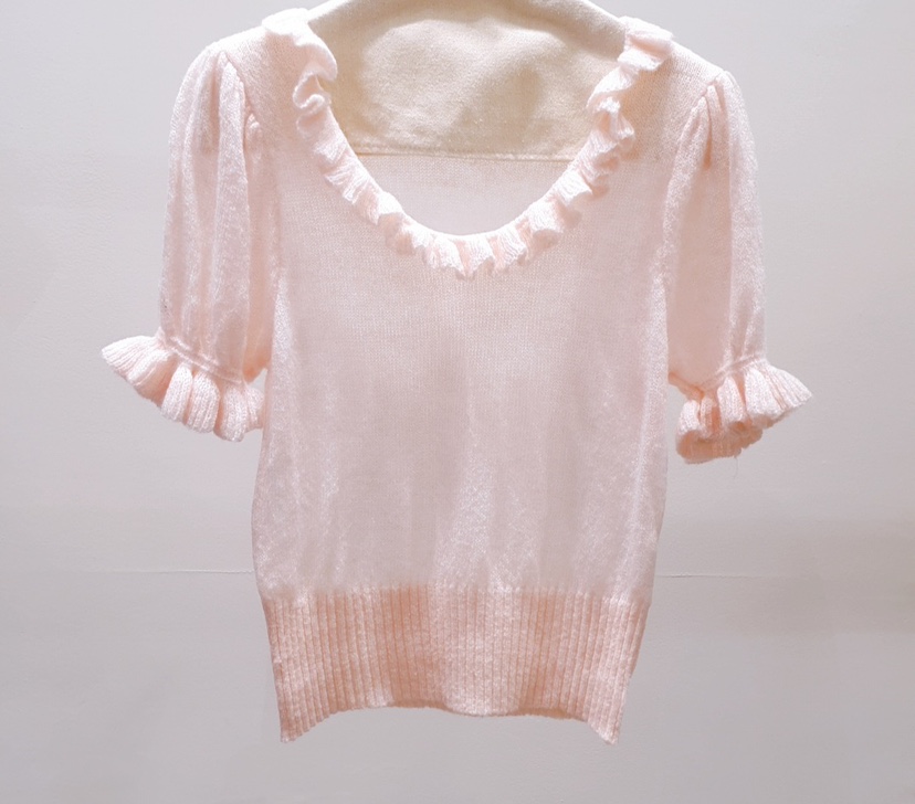 AWESOME-P韓國東大門直郵女士新品26春夏職業休閑針織衫AWESOME-P針織衫圖色2