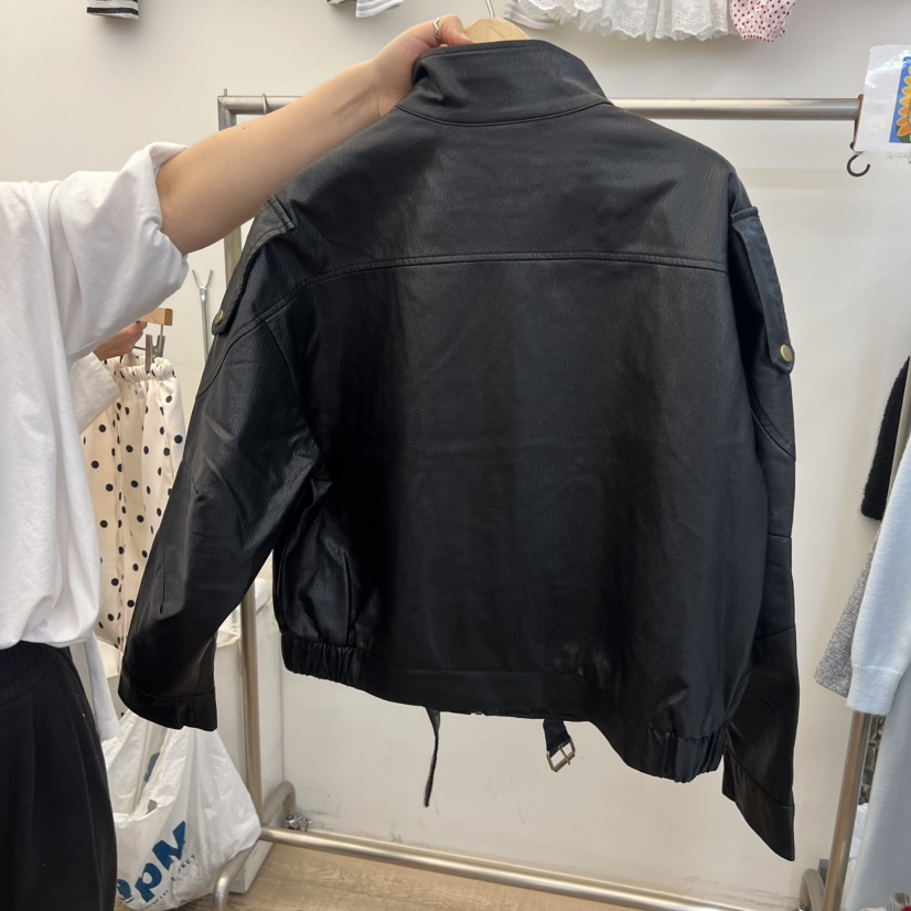 BEEN-A韓國直郵女士新品時尚休閑熱賣推薦人氣職業夾克腰帶BEEN-A夾克