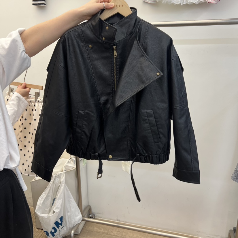 BEEN-A韓國直郵女士新品時尚休閑熱賣推薦人氣職業夾克腰帶BEEN-A夾克圖色1