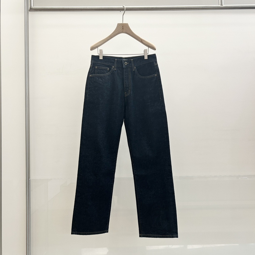 HEHR韓國東大門直郵女裝新品人氣職業時尚牛仔褲直筒牛仔hehr-AUTOMNE牛仔褲圖色1