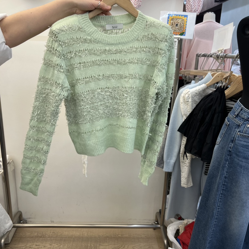 BEEN-A韓國東大門直郵女裝新品休閑推薦熱賣人氣職業針織衫BEEN-A針織衫圖色1