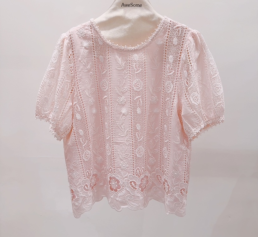 AWESOME-P韓國東大門代購女裝新款人氣推薦職業襯衫蕾絲衫AWESOME-P襯衫/蕾絲衫圖色2