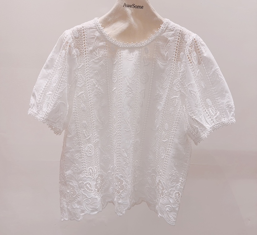 AWESOME-P韓國東大門代購女裝新款人氣推薦職業襯衫蕾絲衫AWESOME-P襯衫/蕾絲衫圖色3