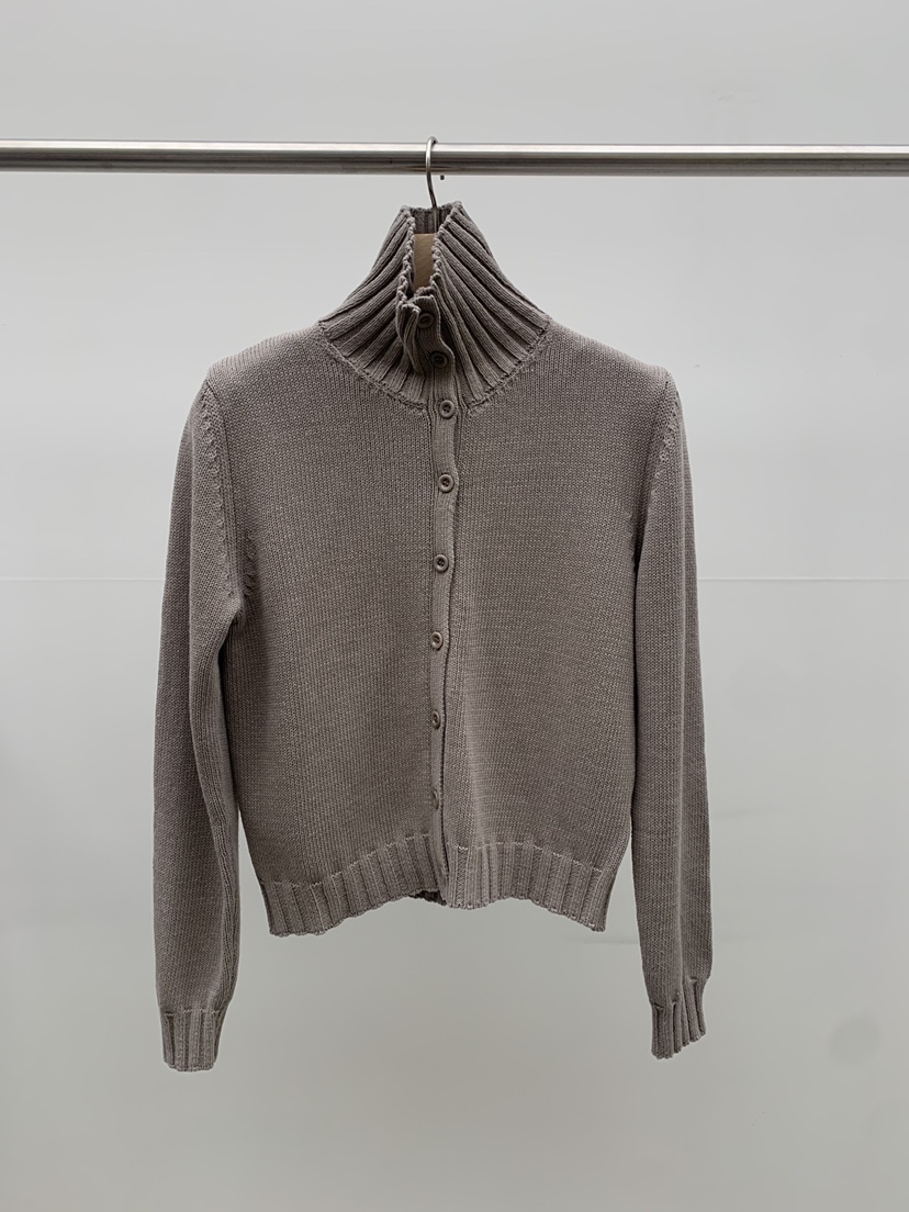 LEGACY BONE韓國直郵實拍女裝新品熱賣時尚針織衫高領開衫LEGACY BONE針織衫圖色4