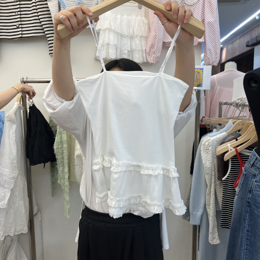 BEEN-A韓國東大門代購女士新品人氣推薦熱賣時尚吊帶背心BEEN-A吊帶/背心