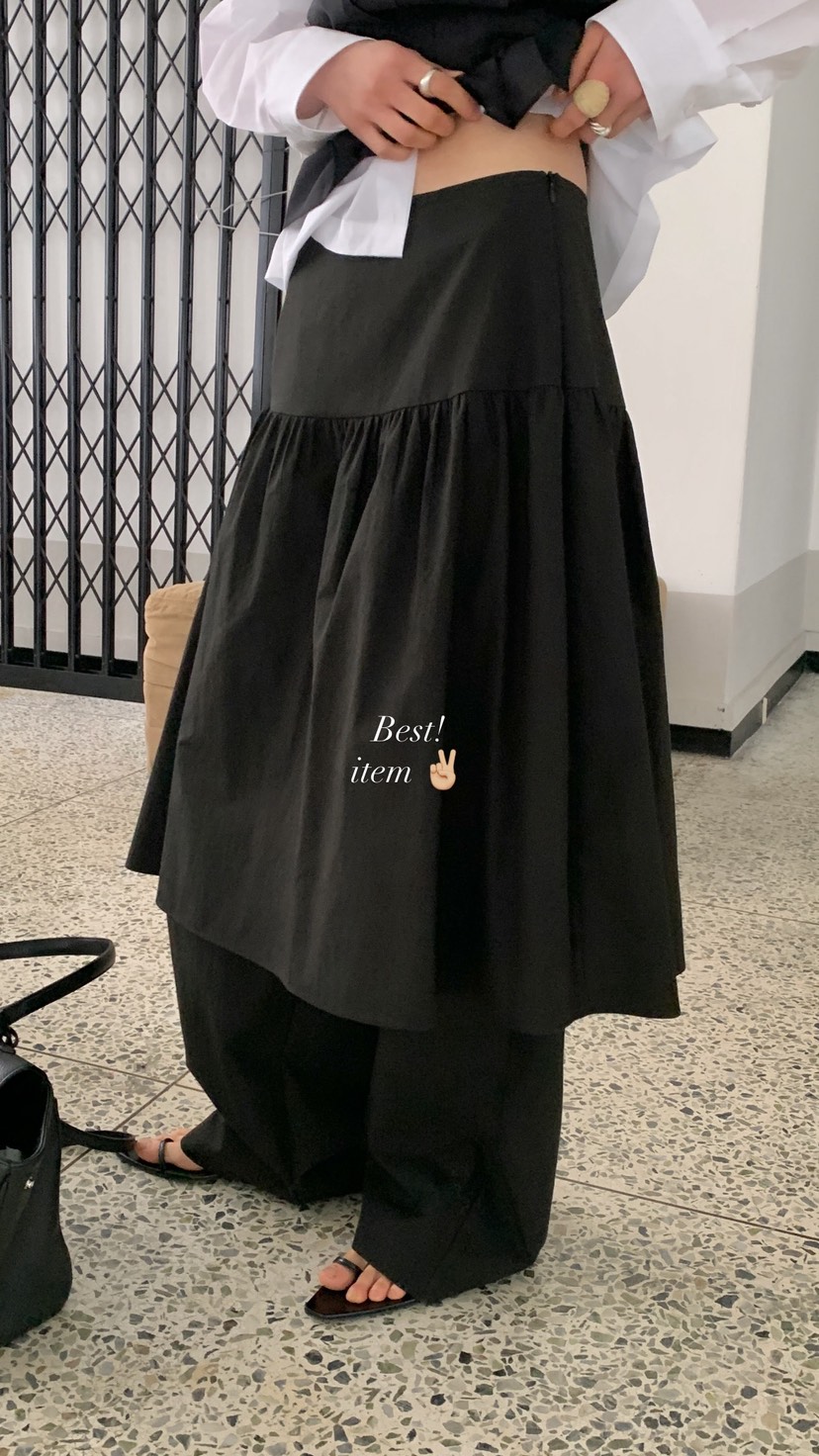 OVER RICH韓國直郵女士新款時尚26春夏人氣職業熱賣裙褲OVER RICH裙褲