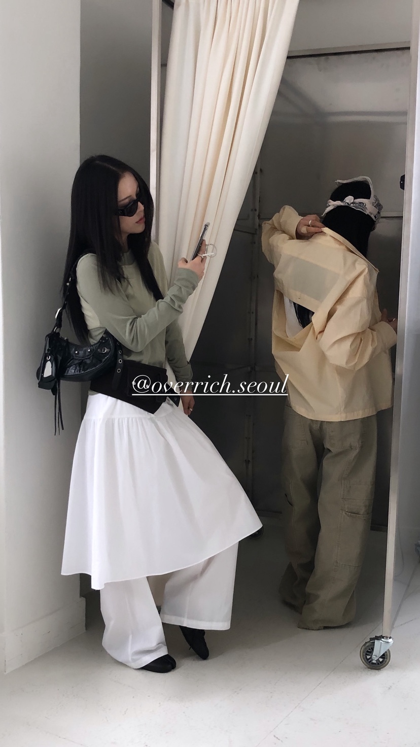 OVER RICH韓國直郵女士新款時尚26春夏人氣職業熱賣裙褲OVER RICH裙褲