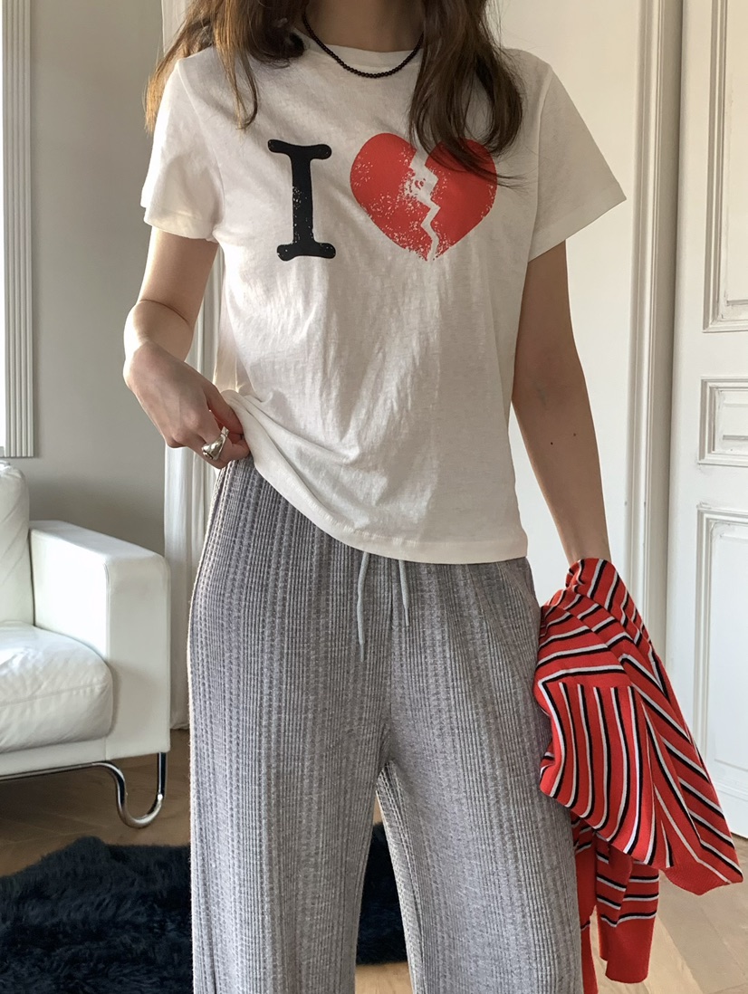 PEBBLE韓國東大門直郵女裝新品人氣熱賣休閑職業26春夏T恤PEBBLET恤