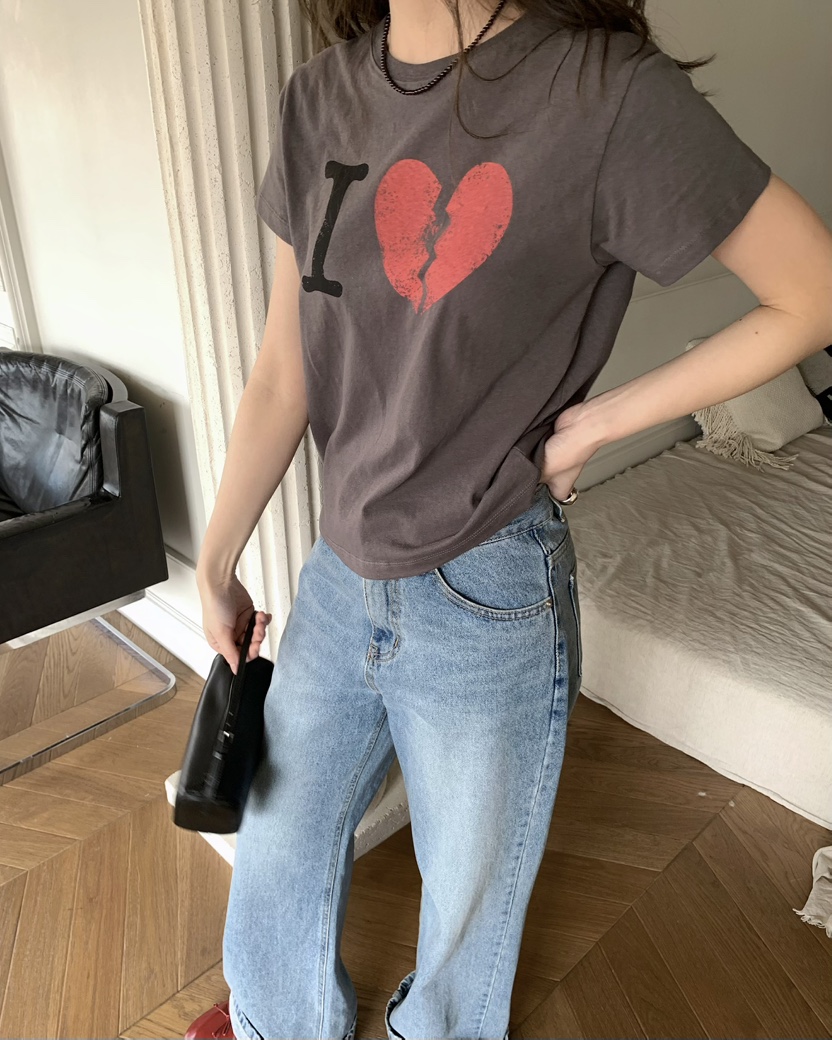 PEBBLE韓國東大門直郵女裝新品人氣熱賣休閑職業26春夏T恤PEBBLET恤