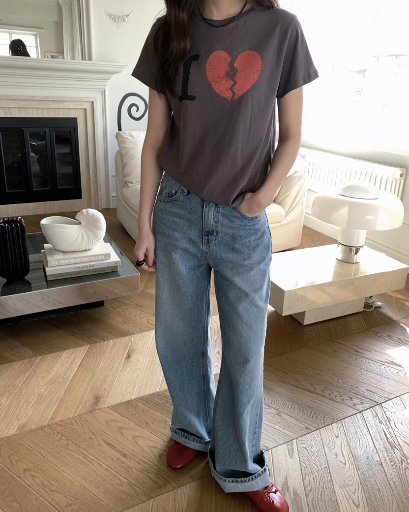 PEBBLE韓國東大門直郵女裝新品人氣熱賣休閑職業26春夏T恤PEBBLET恤