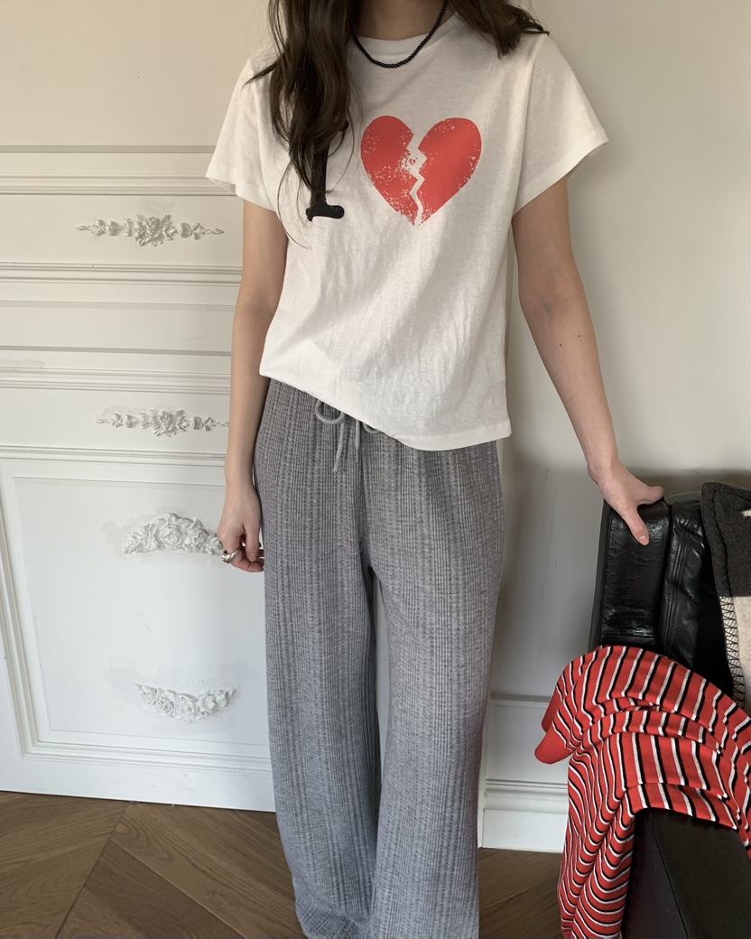 PEBBLE韓國東大門直郵女裝新品人氣熱賣休閑職業26春夏T恤PEBBLET恤