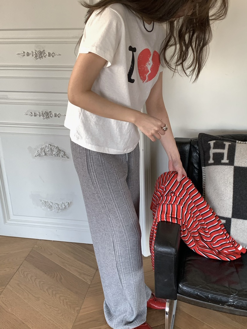 PEBBLE韓國東大門直郵女裝新品人氣熱賣休閑職業26春夏T恤PEBBLET恤