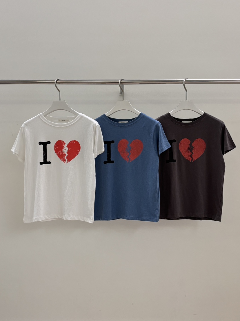 PEBBLE韓國東大門直郵女裝新品人氣熱賣休閑職業26春夏T恤PEBBLET恤