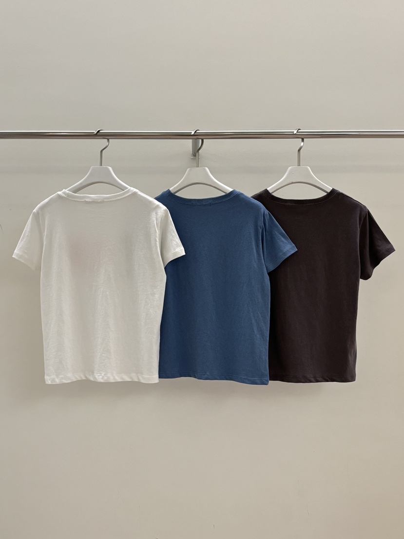 PEBBLE韓國東大門直郵女裝新品人氣熱賣休閑職業26春夏T恤PEBBLET恤