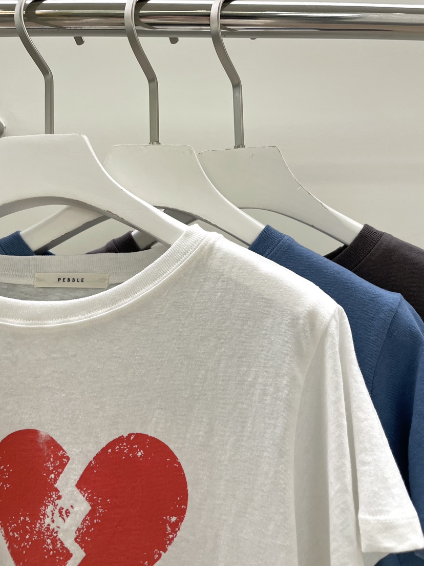 PEBBLE韓國東大門直郵女裝新品人氣熱賣休閑職業26春夏T恤PEBBLET恤