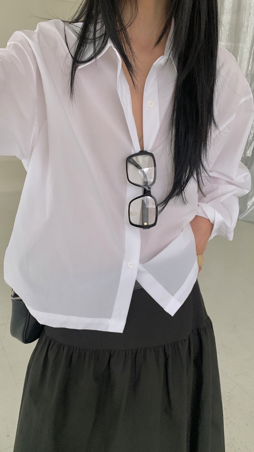 OVER RICH韓國直郵女裝新款人氣推薦休閑熱賣襯衫蕾絲衫OVER RICH襯衫/蕾絲衫