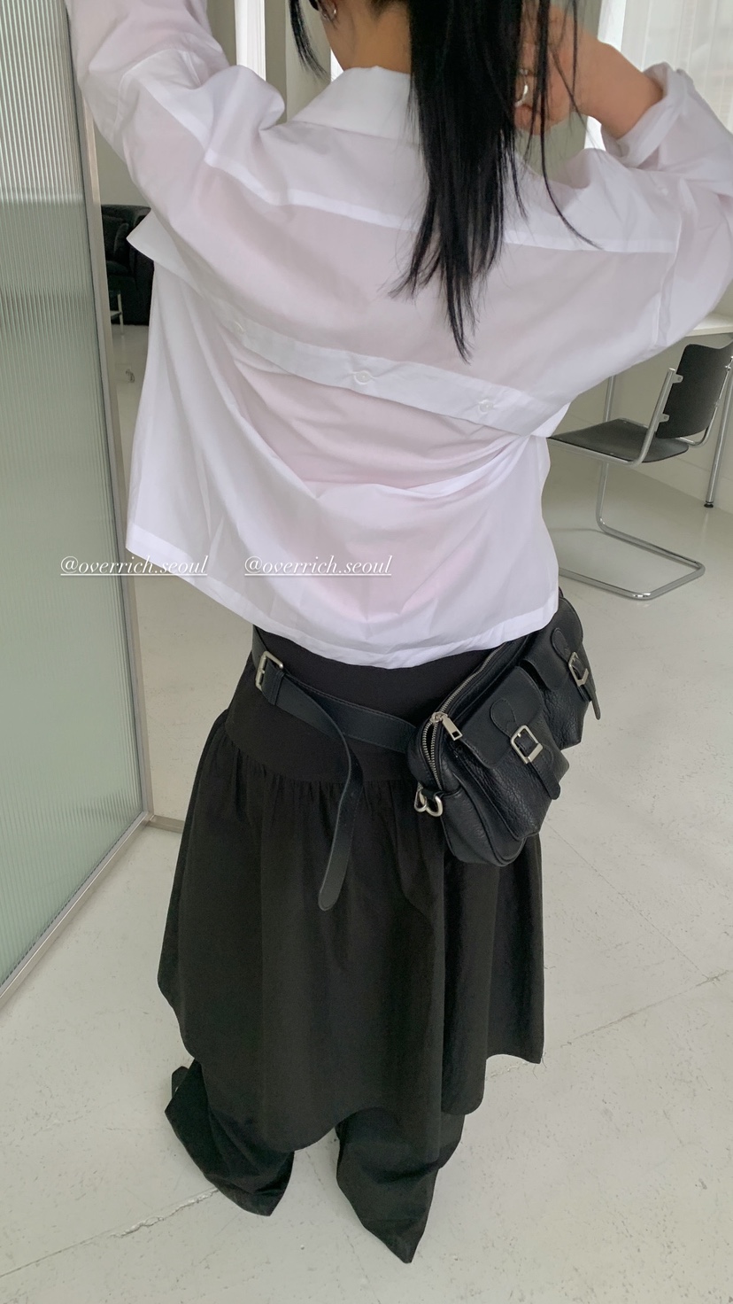 OVER RICH韓國直郵女裝新款人氣推薦休閑熱賣襯衫蕾絲衫OVER RICH襯衫/蕾絲衫