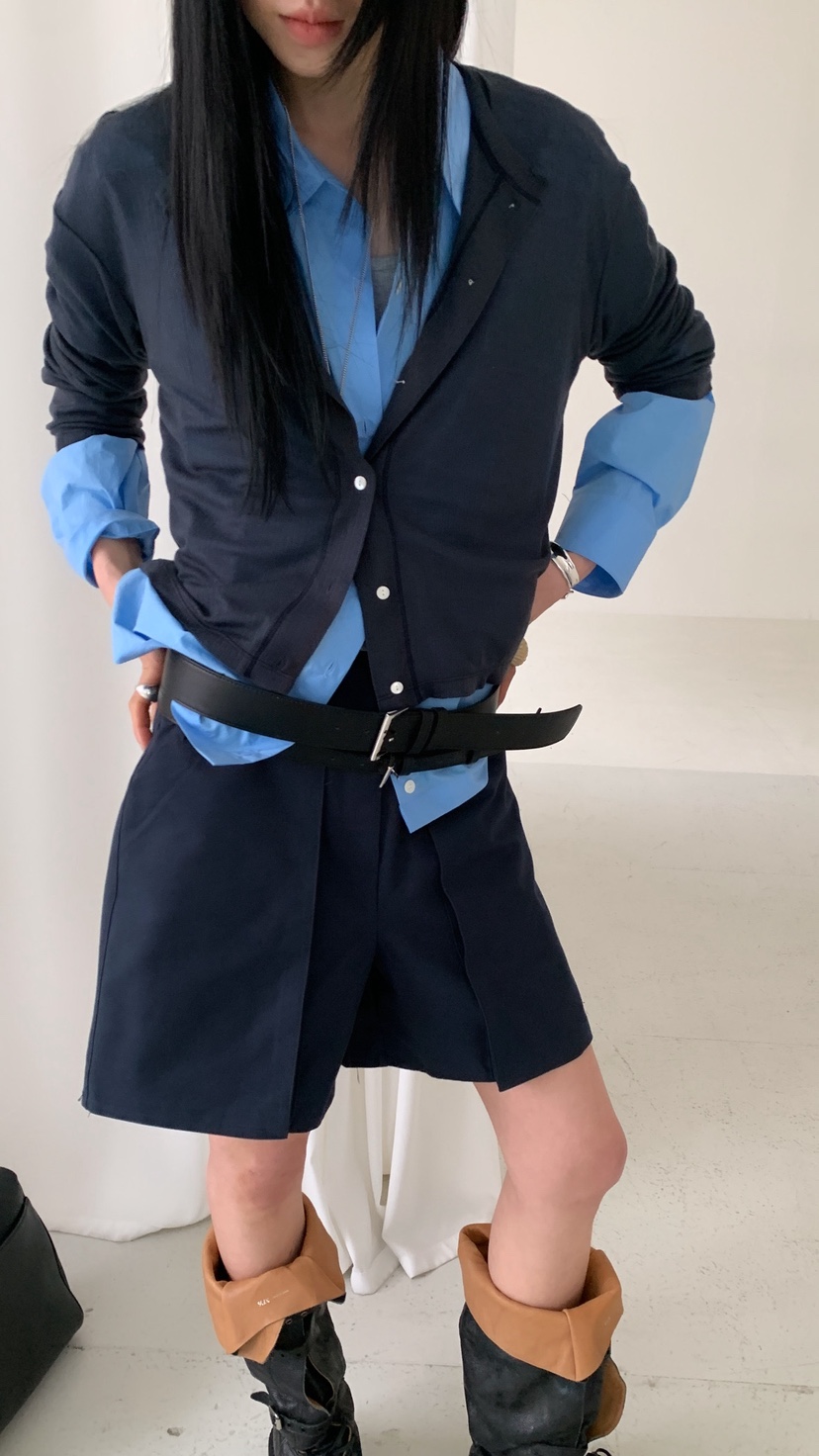 OVER RICH韓國直郵女裝新款人氣推薦休閑熱賣襯衫蕾絲衫OVER RICH襯衫/蕾絲衫