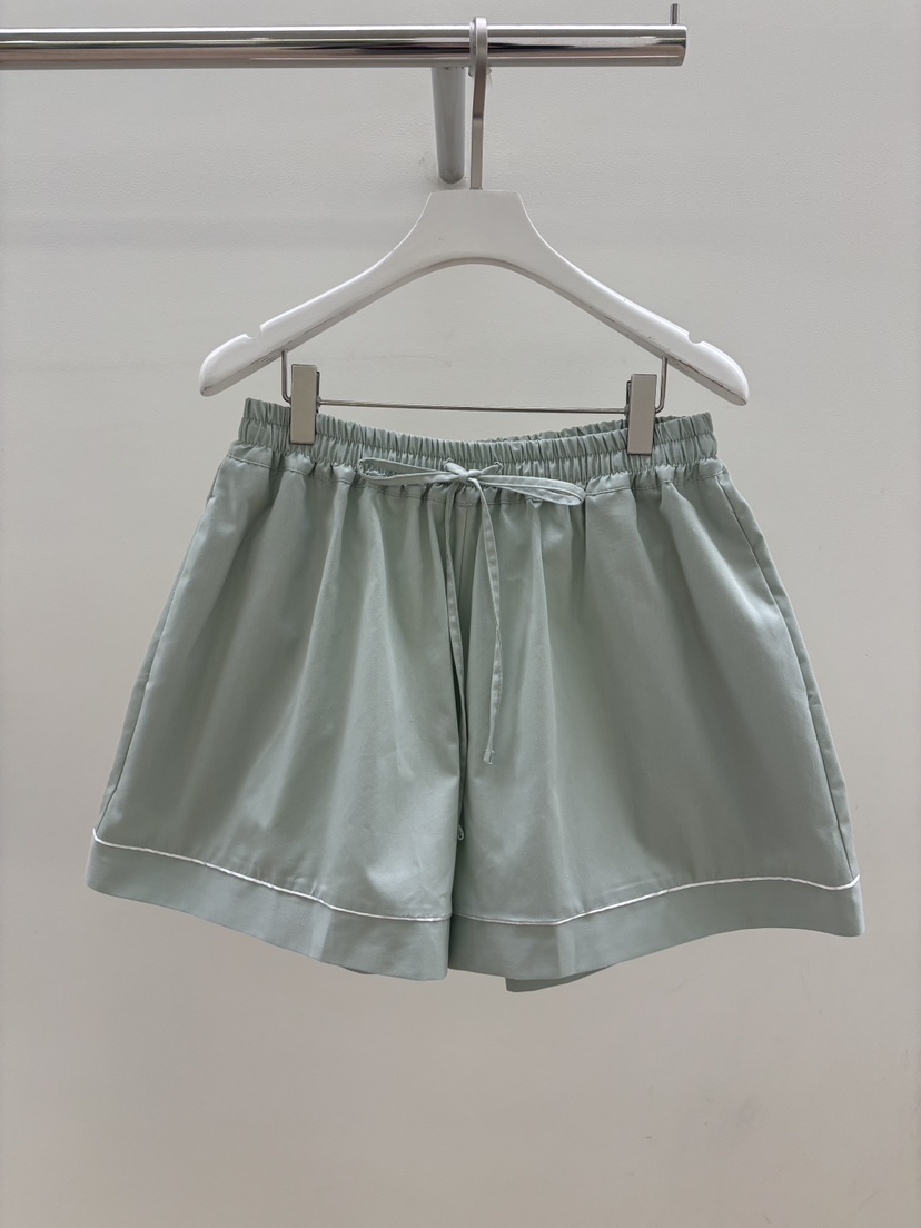 PEBBLE韓國東大門直郵女士新款推薦26春夏人氣休閑短褲棉PEBBLE短褲圖色2