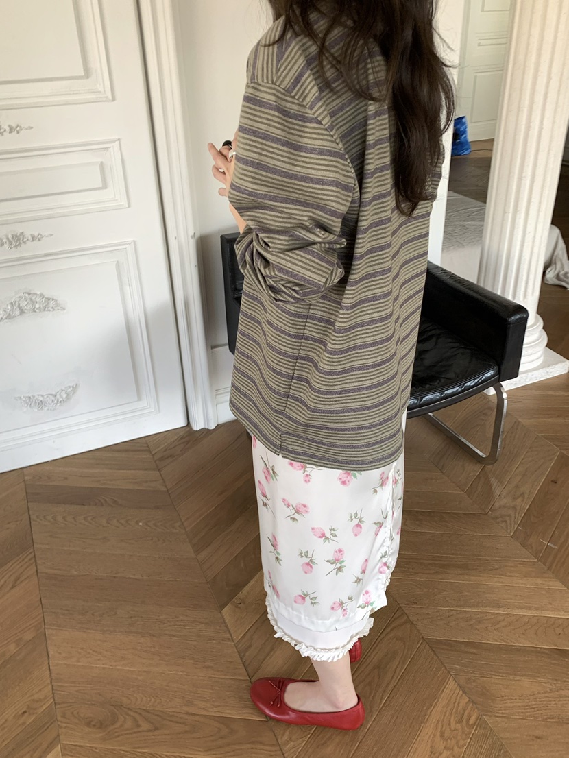 PEBBLE韓國東大門直郵女裝新品推薦26春夏休閑時尚長袖T恤PEBBLE長袖T恤