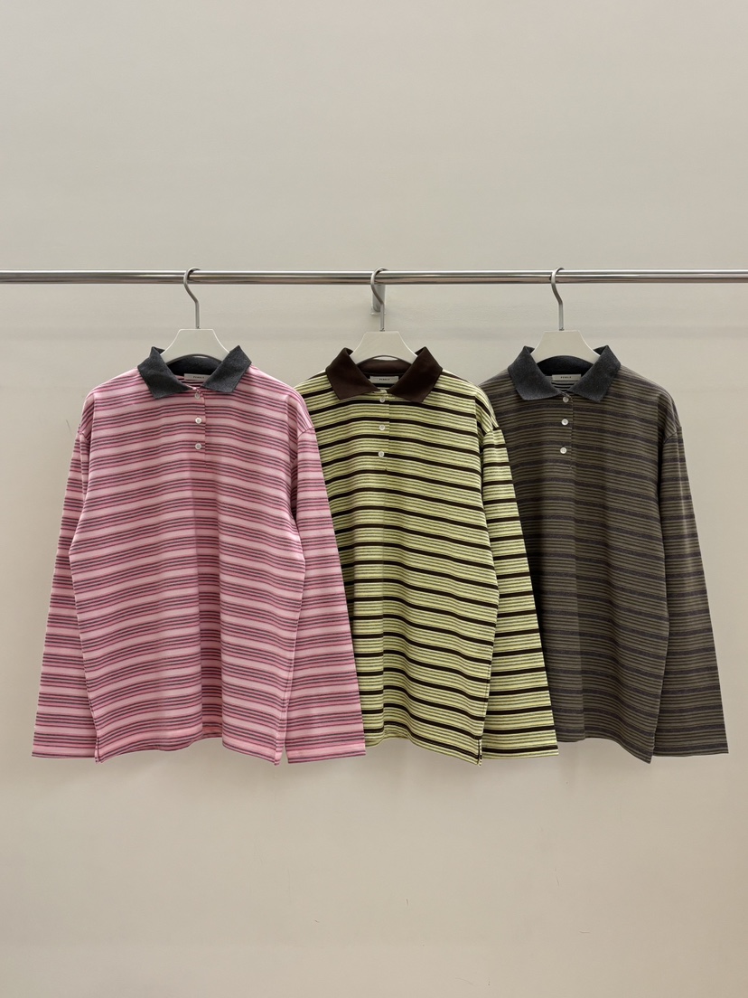 PEBBLE韓國東大門直郵女裝新品推薦26春夏休閑時尚長袖T恤PEBBLE長袖T恤