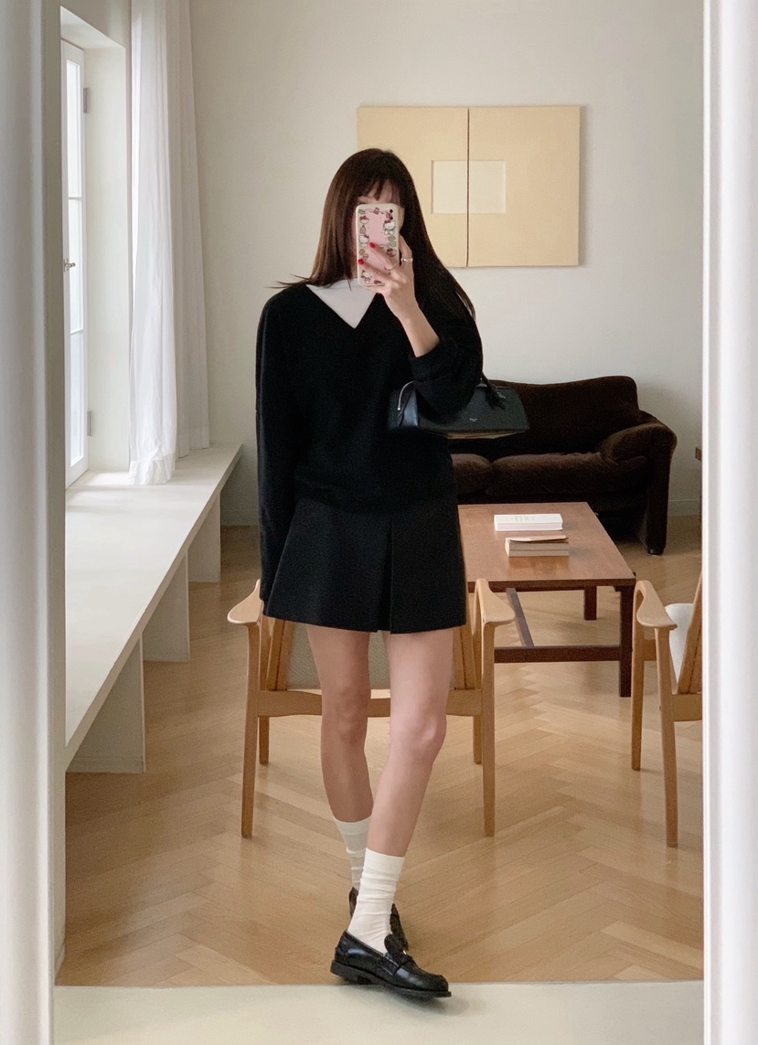 COURGETTE韓國直郵女士新品熱賣休閑推薦時尚職業26春夏裙褲COURGETTE裙褲