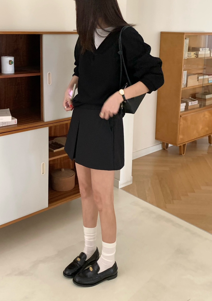 COURGETTE韓國直郵女士新品熱賣休閑推薦時尚職業26春夏裙褲COURGETTE裙褲