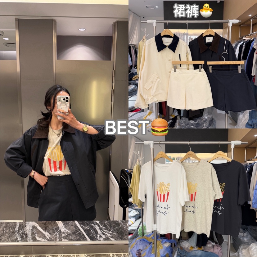 BOUND.A韓國直郵女裝新品時尚職業人氣休閑熱賣推薦套裝BOUND.A套裝