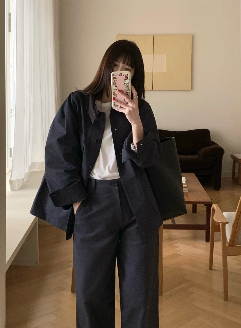 COURGETTE韓國直郵實拍女士新品時尚26春夏推薦熱賣休閑夾克COURGETTE夾克