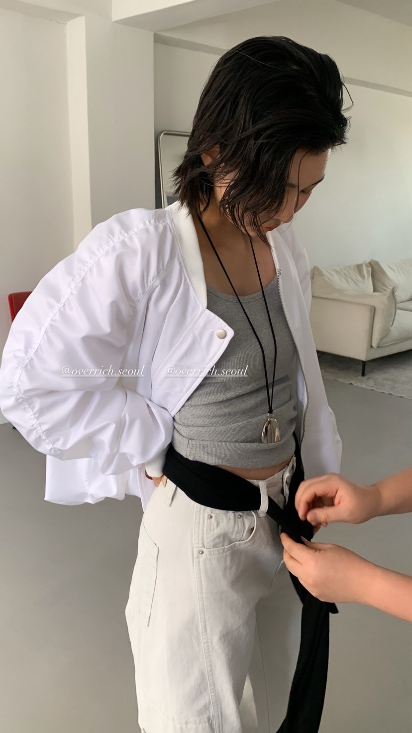 OVER RICH韓國東大門代購女士新款26春夏推薦職業熱賣夾克OVER RICH夾克