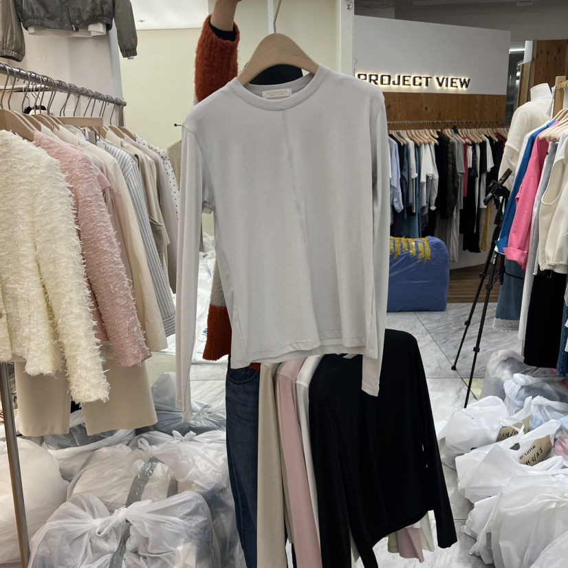 MADEMOISELL韓國直郵實拍女士新品熱賣推薦26春夏長袖T恤MADEMOISELL長袖T恤圖色5