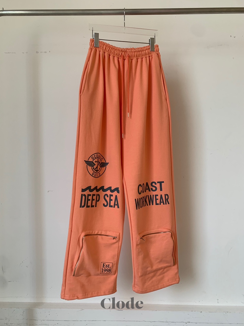 CLODE韓國東大門代購女裝新品推薦人氣職業26春夏休閑褲口袋CLODE休閑褲圖色2