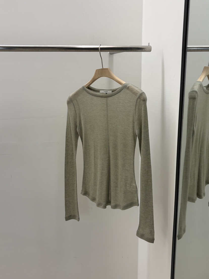 REGULARLY/PLACOR韓國東大門直郵女裝新款休閑時尚長袖T恤REGULARLY/PLACOR長袖T恤圖色3