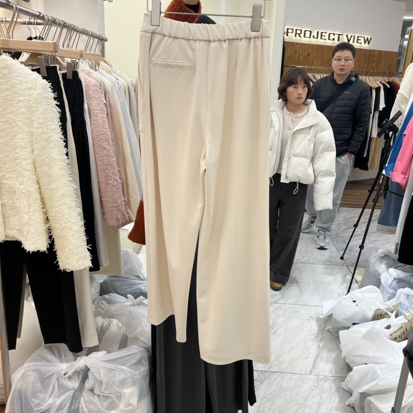 MADEMOISELL韓國直郵女裝新品人氣26春夏時尚休閑休閑褲口袋MADEMOISELL休閑褲