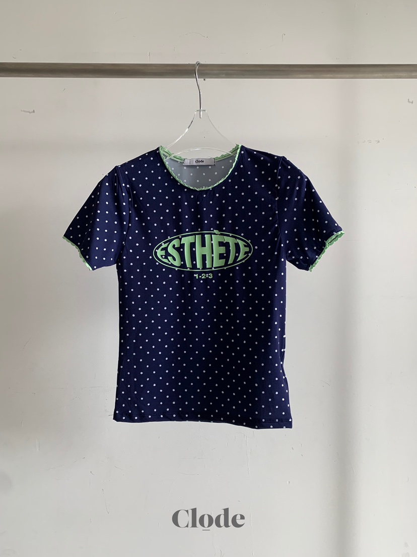 CLODE韓國直郵女士新品時尚休閑職業26春夏熱賣推薦人氣T恤CLODET恤圖色2