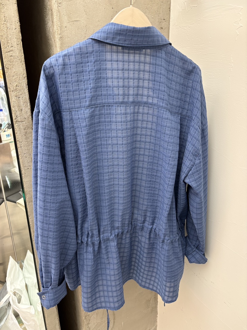 Verbena韓國東大門代購女裝新款休閑時尚人氣襯衫蕾絲衫格子Verbena襯衫/蕾絲衫