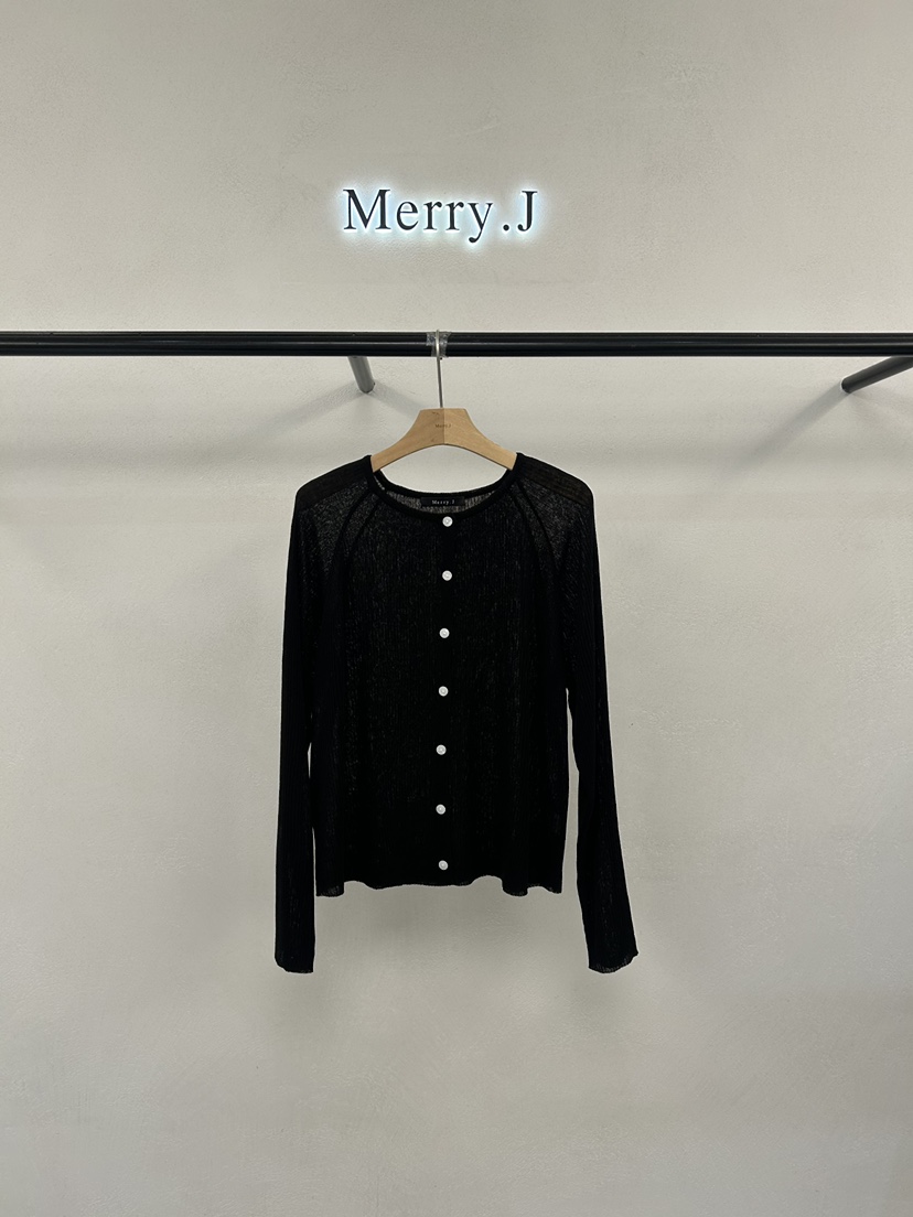 MERRY-J韓國代購女裝新款26春夏時尚休閑熱賣職業針織衫MERRY-J針織衫圖色4