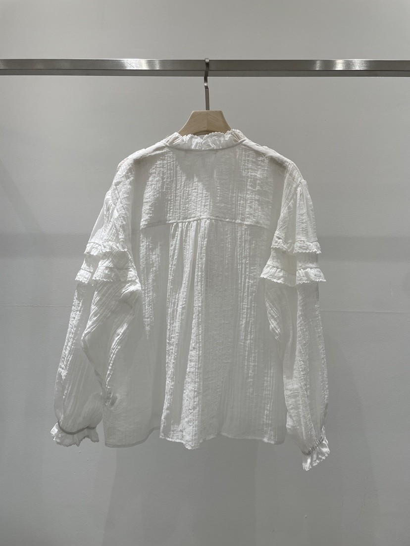 RE STYLE-Q韓國代購女士新品職業時尚熱賣26春夏襯衫蕾絲衫RE STYLE襯衫/蕾絲衫