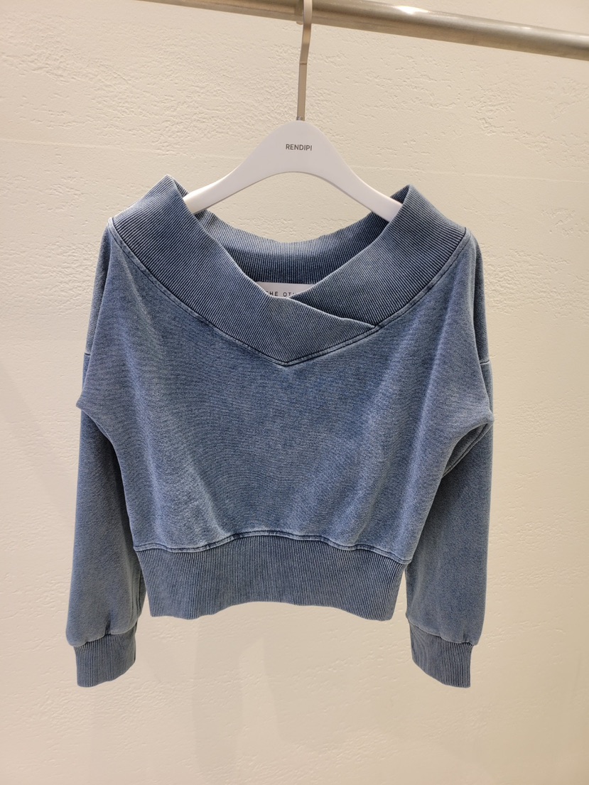 THE OTHER韓國東大門代購女裝新品職業推薦熱賣時尚衛衣V領THE OTHER衛衣圖色1