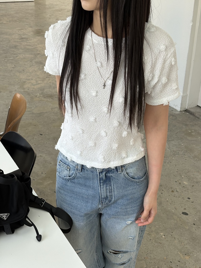 Verbena韓國東大門代購女士新款時尚職業推薦休閑26春夏T恤VerbenaT恤