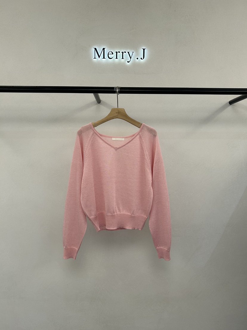 MERRY-J韓國直郵女士新款職業人氣時尚休閑推薦熱賣針織衫MERRY-J針織衫圖色1