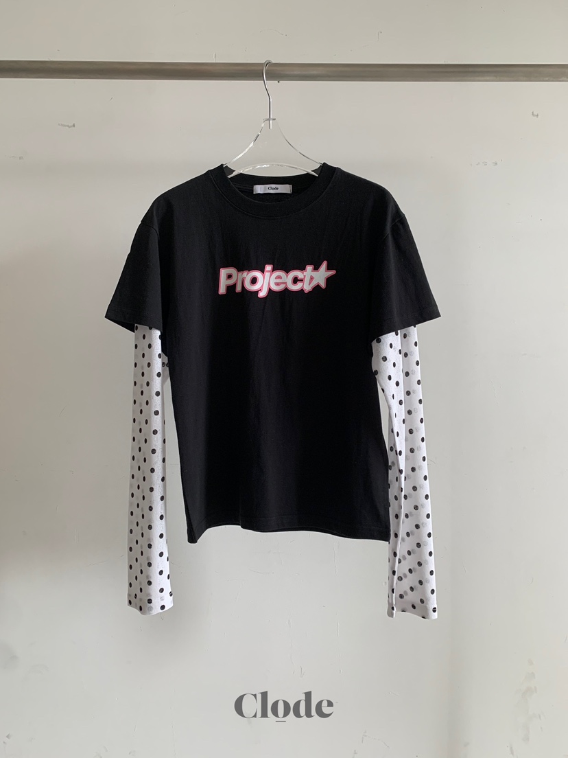 CLODE韓國直郵女士新品26春夏推薦人氣職業時尚休閑長袖T恤CLODE長袖T恤圖色3