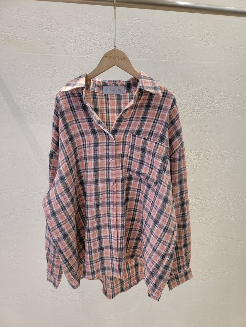 THE OTHER韓國直郵實拍女士新款推薦26春夏職業襯衫蕾絲衫THE OTHER襯衫/蕾絲衫圖色2