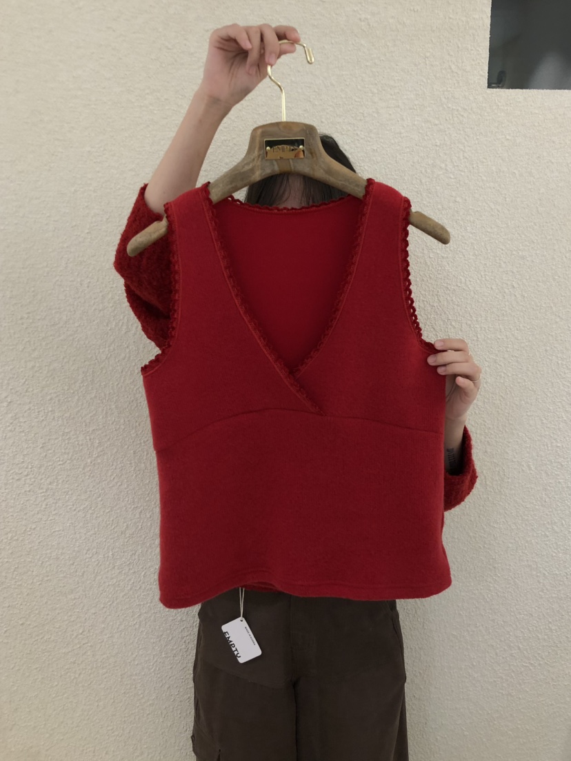 EMPTY韓國東大門代購女裝新品時尚職業熱賣吊帶背心不含內搭EMPTY吊帶/背心圖色2