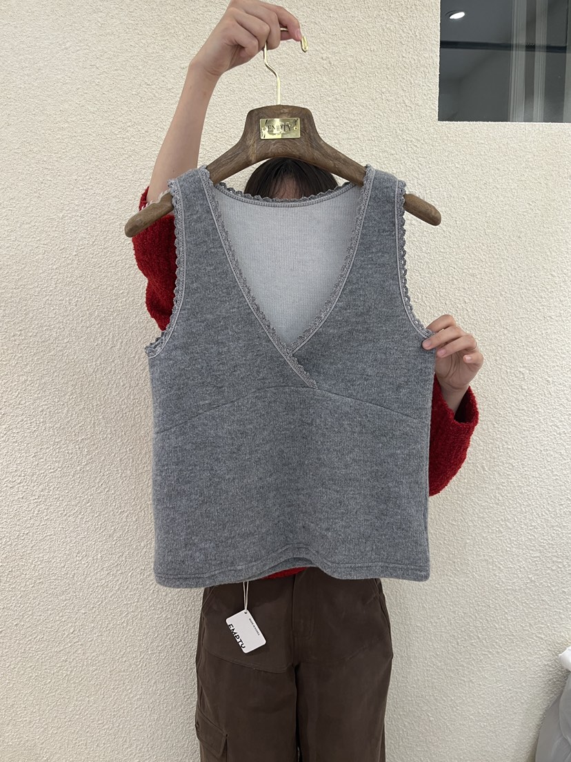 EMPTY韓國東大門代購女裝新品時尚職業熱賣吊帶背心不含內搭EMPTY吊帶/背心圖色3