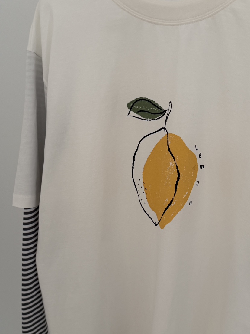 RIVER RAIN韓國直郵實拍女裝新款推薦時尚長袖T恤假兩件RIVER RAIN長袖T恤