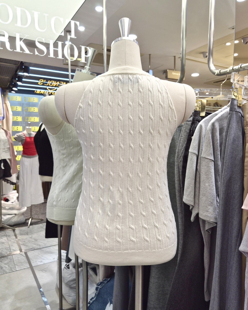 WORK SHOP韓國直郵實拍女裝新品休閑人氣26春夏職業馬甲Work_shop馬甲