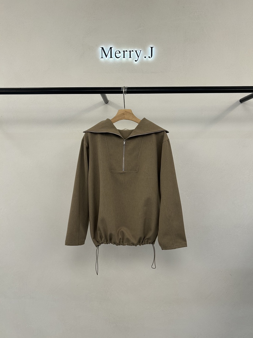 MERRY-J韓國直郵女士新款熱賣休閑26春夏推薦襯衫蕾絲衫MERRY-J襯衫/蕾絲衫圖色1