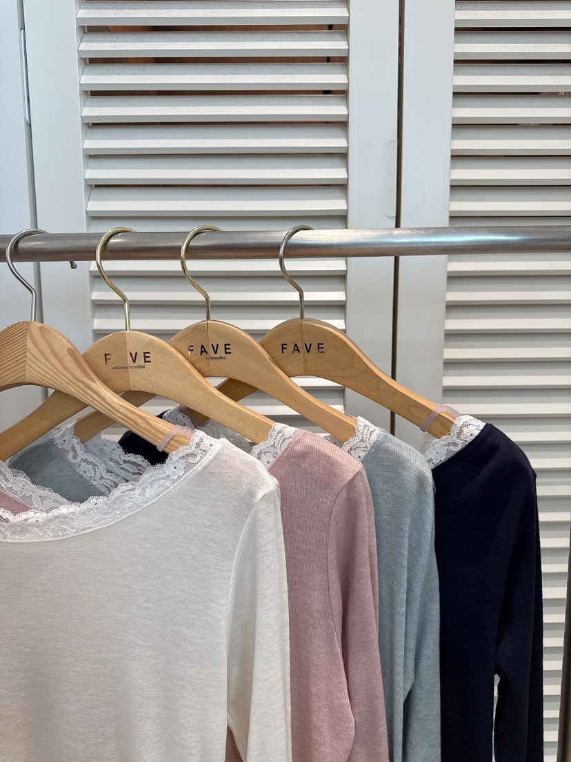 FAVE-L韓國東大門直郵女士新款推薦休閑時尚26春夏長袖T恤FAVE-L長袖T恤